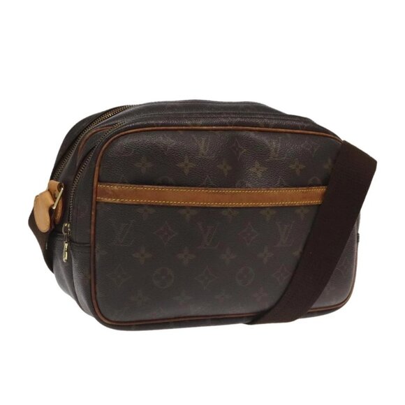 LOUIS VUITTON Monogram Reporter PM Shoulder Bag - Picture 1 of 16